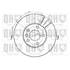 1 disque de frein avant Quinton Hazell BDC3787