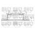 1 disque de frein avant Quinton Hazell BDC3788