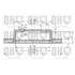1 disque de frein avant Quinton Hazell BDC3816