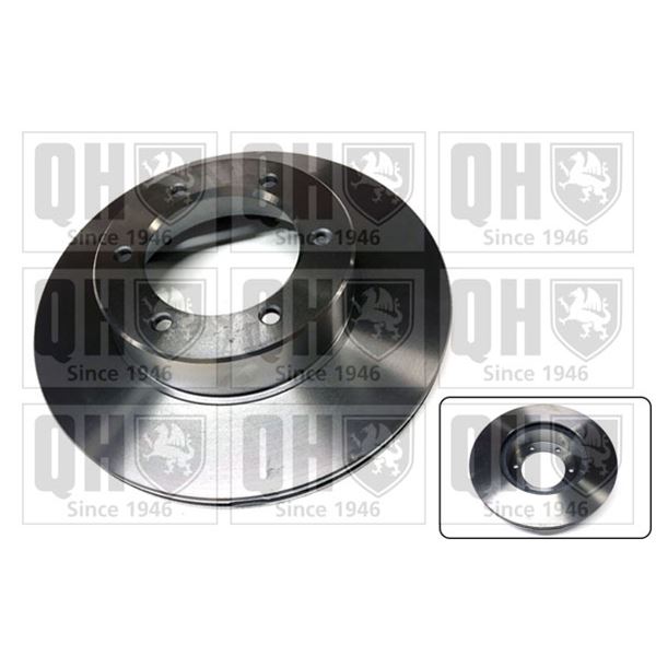 1 disque de frein avant Quinton Hazell BDC3819