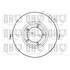 1 disque de frein avant Quinton Hazell BDC3823