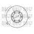 1 disque de frein avant Quinton Hazell BDC3828