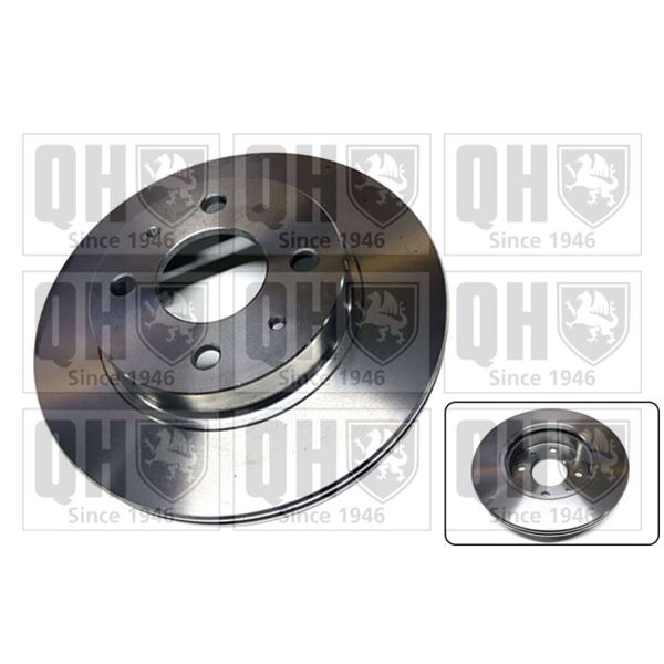 1 disque de frein avant Quinton Hazell BDC3833