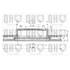 1 disque de frein avant Quinton Hazell BDC3837