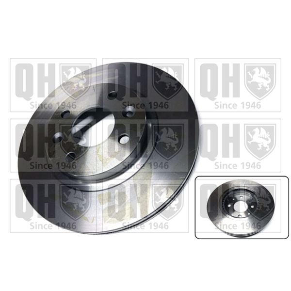 1 disque de frein avant Quinton Hazell BDC3839