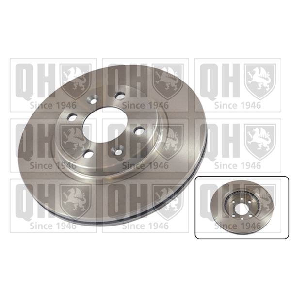 1 disque de frein avant Quinton Hazell BDC3899