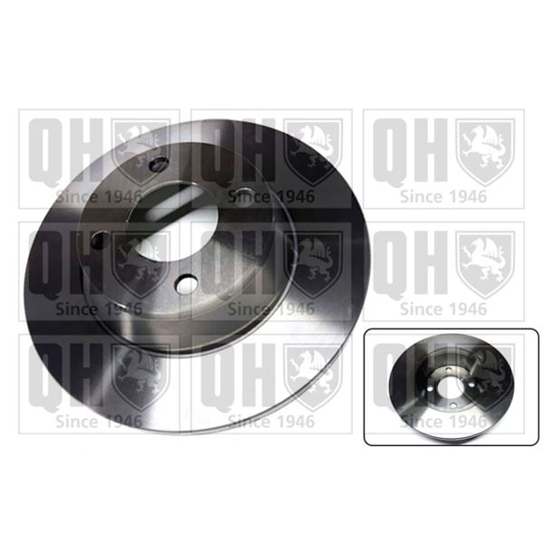 1 disque de frein avant Quinton Hazell BDC3934