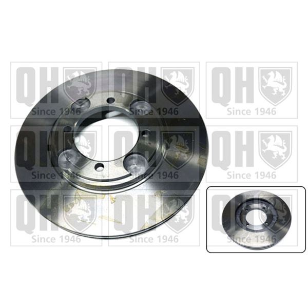 1 disque de frein avant Quinton Hazell BDC3955