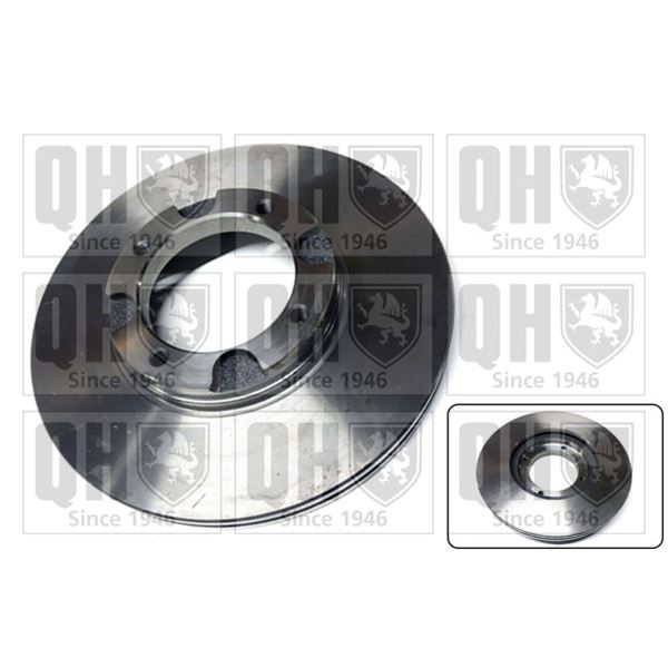 1 disque de frein avant Quinton Hazell BDC4183