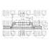 1 disque de frein avant Quinton Hazell BDC4183
