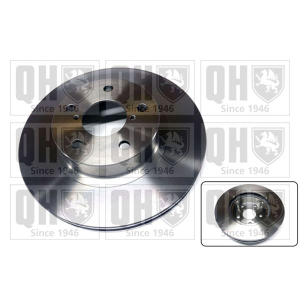1 disque de frein avant Quinton Hazell BDC4328