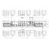 1 disque de frein avant Quinton Hazell BDC4357