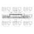 1 disque de frein avant Quinton Hazell BDC4360