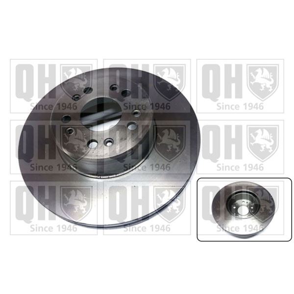 1 disque de frein avant Quinton Hazell BDC4378