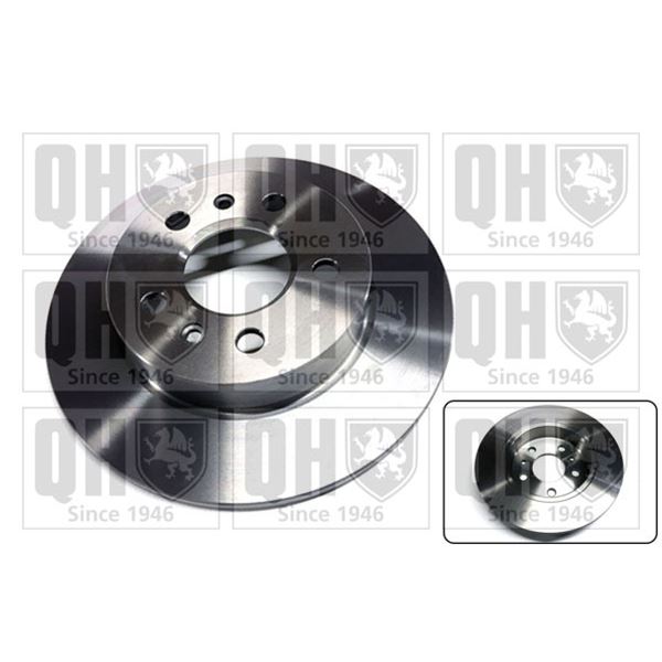 1 disque de frein arrière Quinton Hazell BDC4405