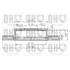 1 disque de frein avant Quinton Hazell BDC4415