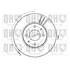 1 disque de frein avant Quinton Hazell BDC4572