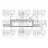 1 disque de frein avant Quinton Hazell BDC4577