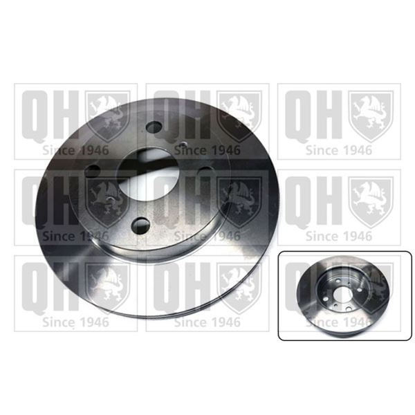 1 disque de frein avant Quinton Hazell BDC4591