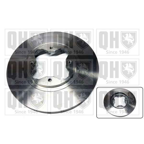 1 disque de frein avant Quinton Hazell BDC4597
