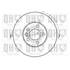 1 disque de frein avant Quinton Hazell BDC4628