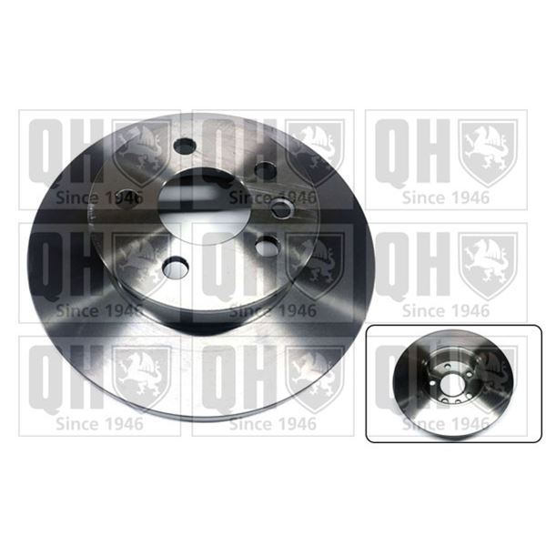 1 disque de frein avant Quinton Hazell BDC4647
