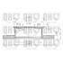 1 disque de frein avant Quinton Hazell BDC4647