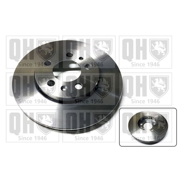 1 disque de frein avant Quinton Hazell BDC4669