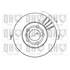 1 disque de frein avant Quinton Hazell BDC4669