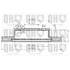 1 disque de frein avant Quinton Hazell BDC4670