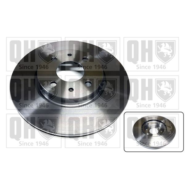 1 disque de frein avant Quinton Hazell BDC4674