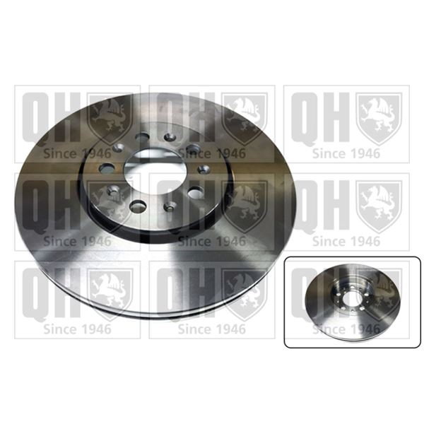 1 disque de frein avant Quinton Hazell BDC4735