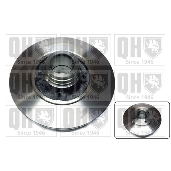 1 disque de frein arrière Quinton Hazell BDC4738