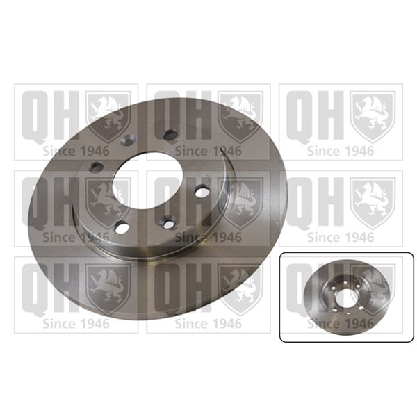 1 disque de frein avant Quinton Hazell BDC4740