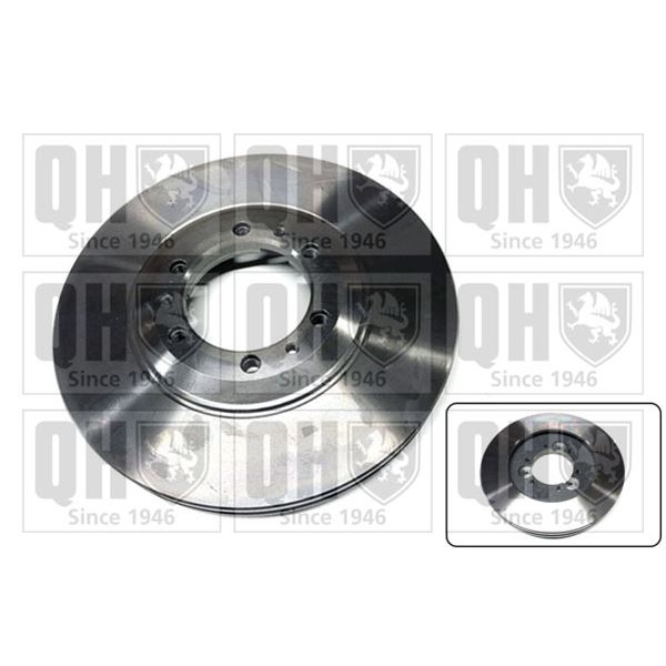 1 disque de frein avant Quinton Hazell BDC4741
