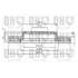 1 disque de frein avant Quinton Hazell BDC4742
