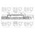 1 disque de frein avant Quinton Hazell BDC4744