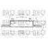 1 disque de frein avant Quinton Hazell BDC4745