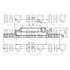 1 disque de frein avant Quinton Hazell BDC4748
