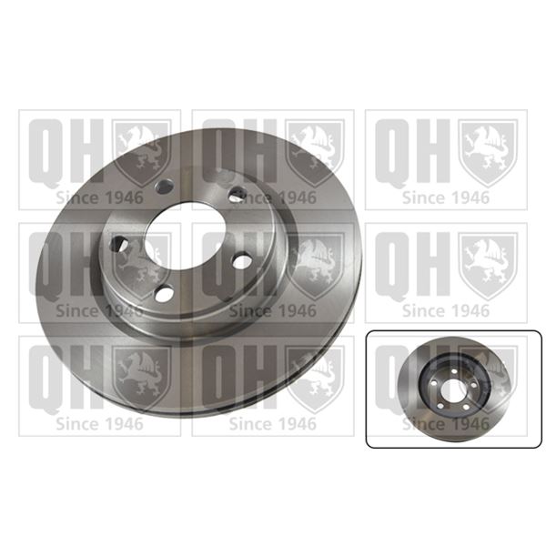 1 disque de frein avant Quinton Hazell BDC4752