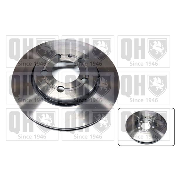 1 disque de frein arrière Quinton Hazell BDC4764