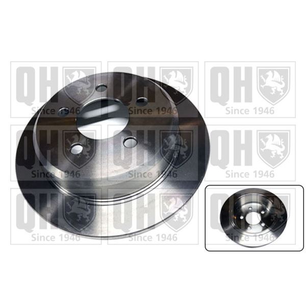 1 disque de frein arrière Quinton Hazell BDC4777