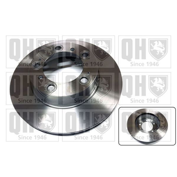 1 disque de frein avant Quinton Hazell BDC4790