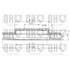 1 disque de frein avant Quinton Hazell BDC4797