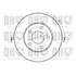 1 disque de frein avant Quinton Hazell BDC4797
