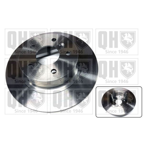 1 disque de frein arrière Quinton Hazell BDC4800
