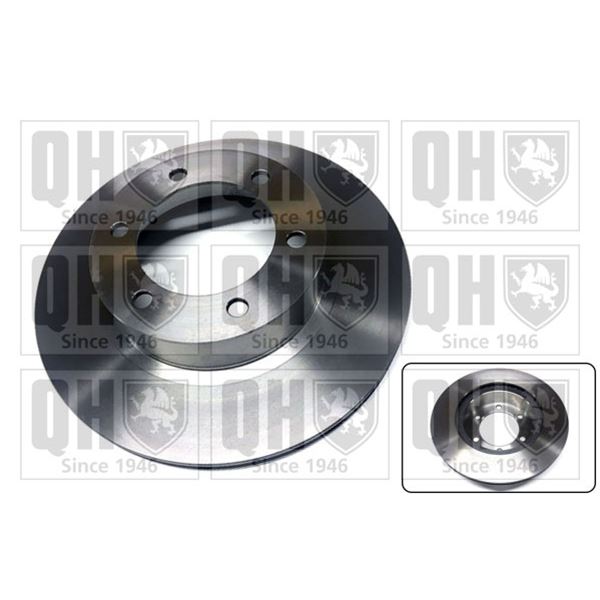 1 disque de frein avant Quinton Hazell BDC4806