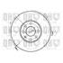 1 disque de frein avant Quinton Hazell BDC4812