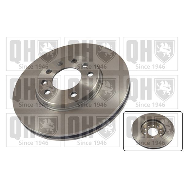 1 disque de frein avant Quinton Hazell BDC4814