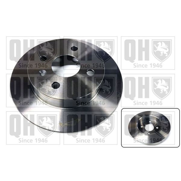 1 disque de frein arrière Quinton Hazell BDC4815